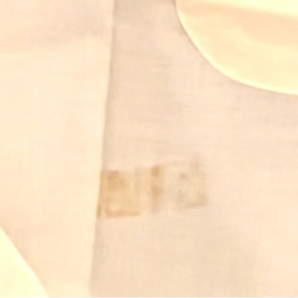 Scallop Edge Light Peach Apron